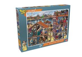 Goliath That's Life Gallery Edition: Johannes Vermeer - 1000 Puzzelstukjes - Legpuzzel (68x48cm) - Verpakkingsschade