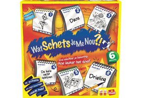 Goliath Wat Schets Je Me Nou?! - Bordspel - Partyspel - Tekenspel