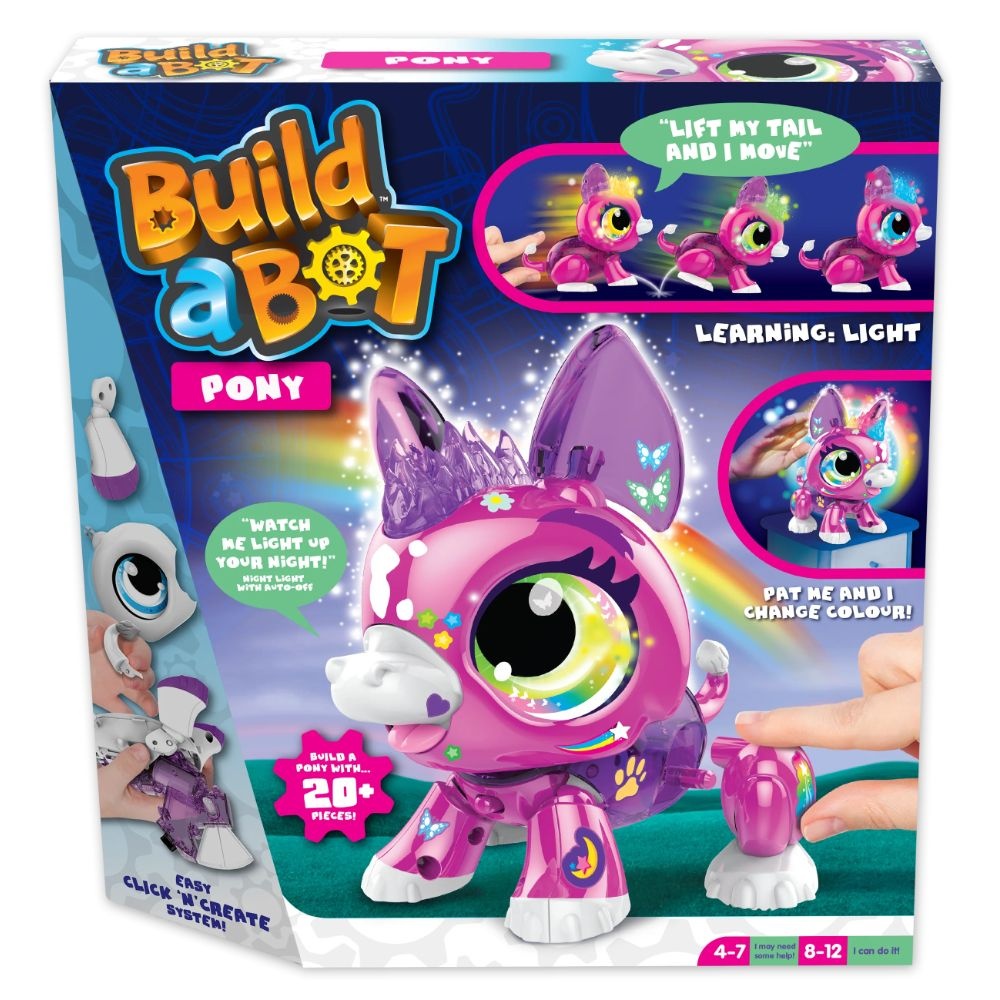 Goliath Build A Bot Pony - Interactief dier - Engelse uitvoering