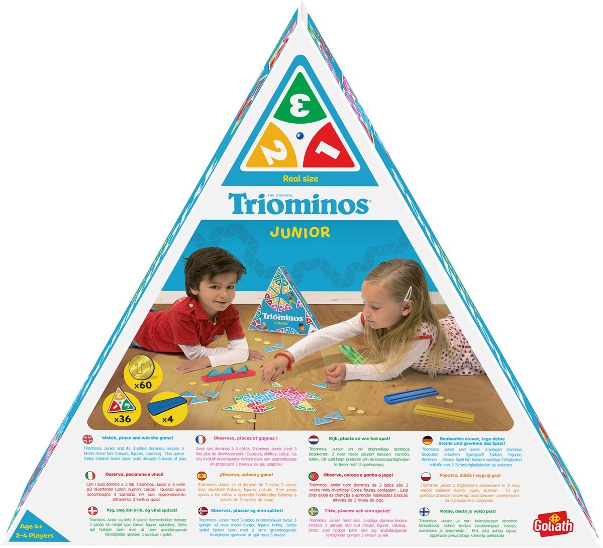 Goliath Triominos Junior - Bordspel - Kindereditie