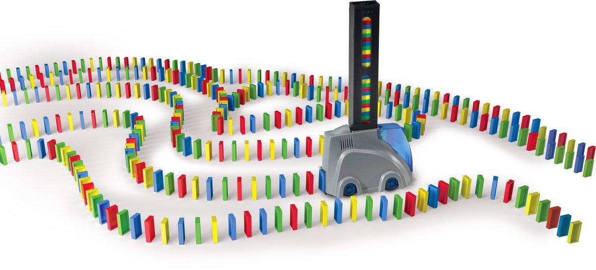Domino Express Track Creator + 400 dominos - Verpakkingsschade