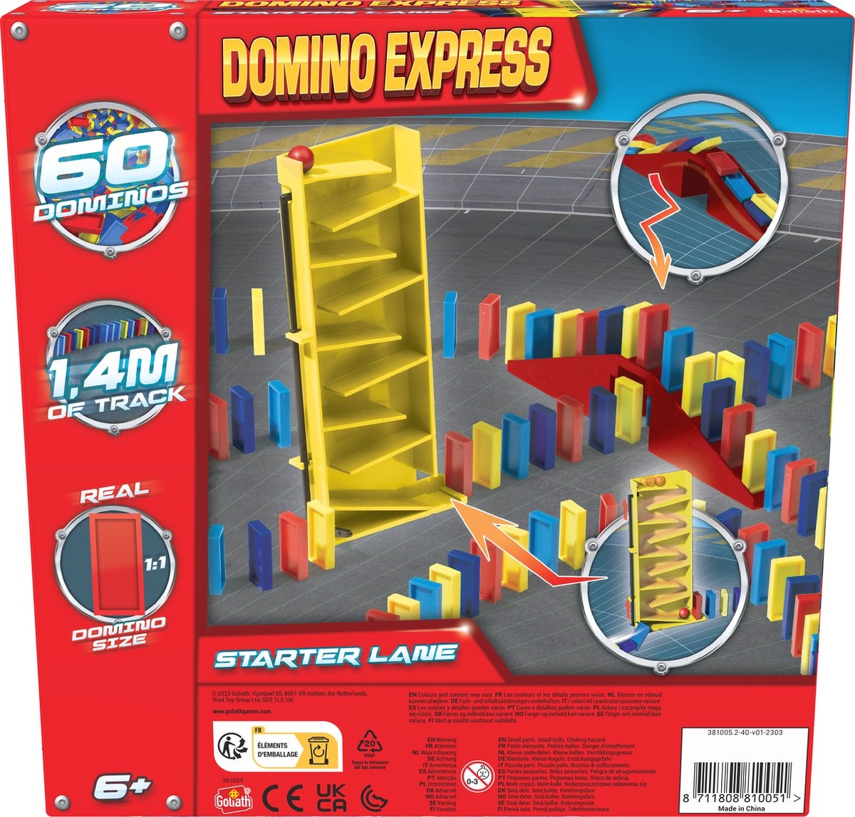 Domino Express Starter Lane - Bouwset - Verpakkingsschade
