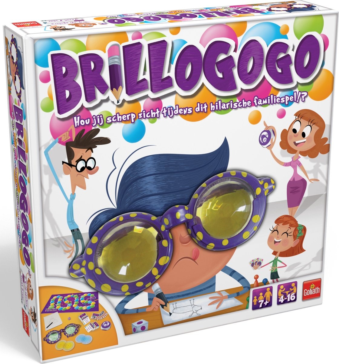 Goliath Brillogogo - Gezelschapsspel voor de hele familie - Verpakkingsschade