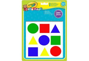 Crayola Mini Kids - Jumbo Stickers Vormen - Verpakkingsschade