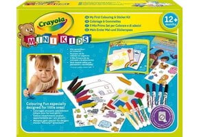 Crayola Mini Kids - Kleur en sticker set - Verpakkingsschade