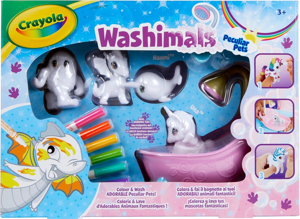 Crayola Washimals Perculiar Pets - Verpakkingsschade