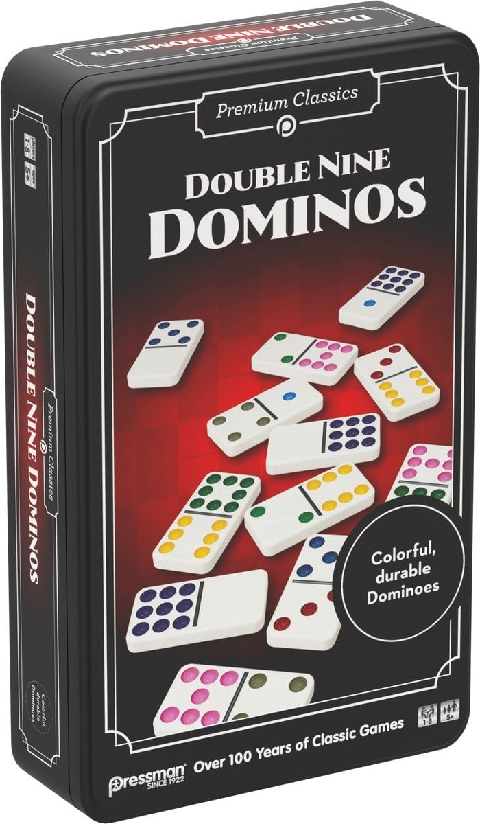Goliath Double Nine Dominos - Actiespel - Familiespel - Domino - Denkspel - Verpakkingsschade