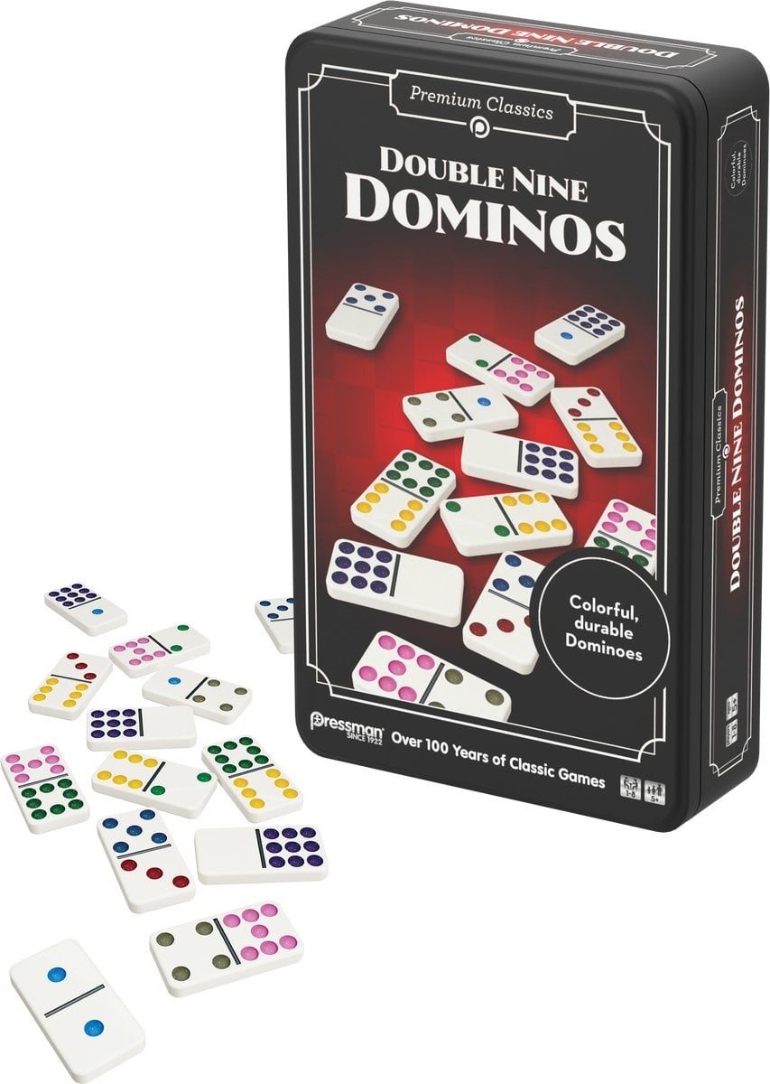 Goliath Double Nine Dominos - Actiespel - Familiespel - Domino - Denkspel - Verpakkingsschade