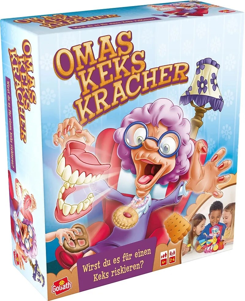 Goliath Omas Keks Kracher Reaktionsspiel - Duitse uitvoering