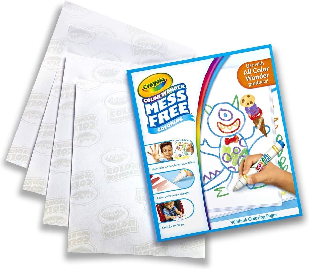 Crayola - Color Wonder - Kleurboek - Tekenblok Neutraal