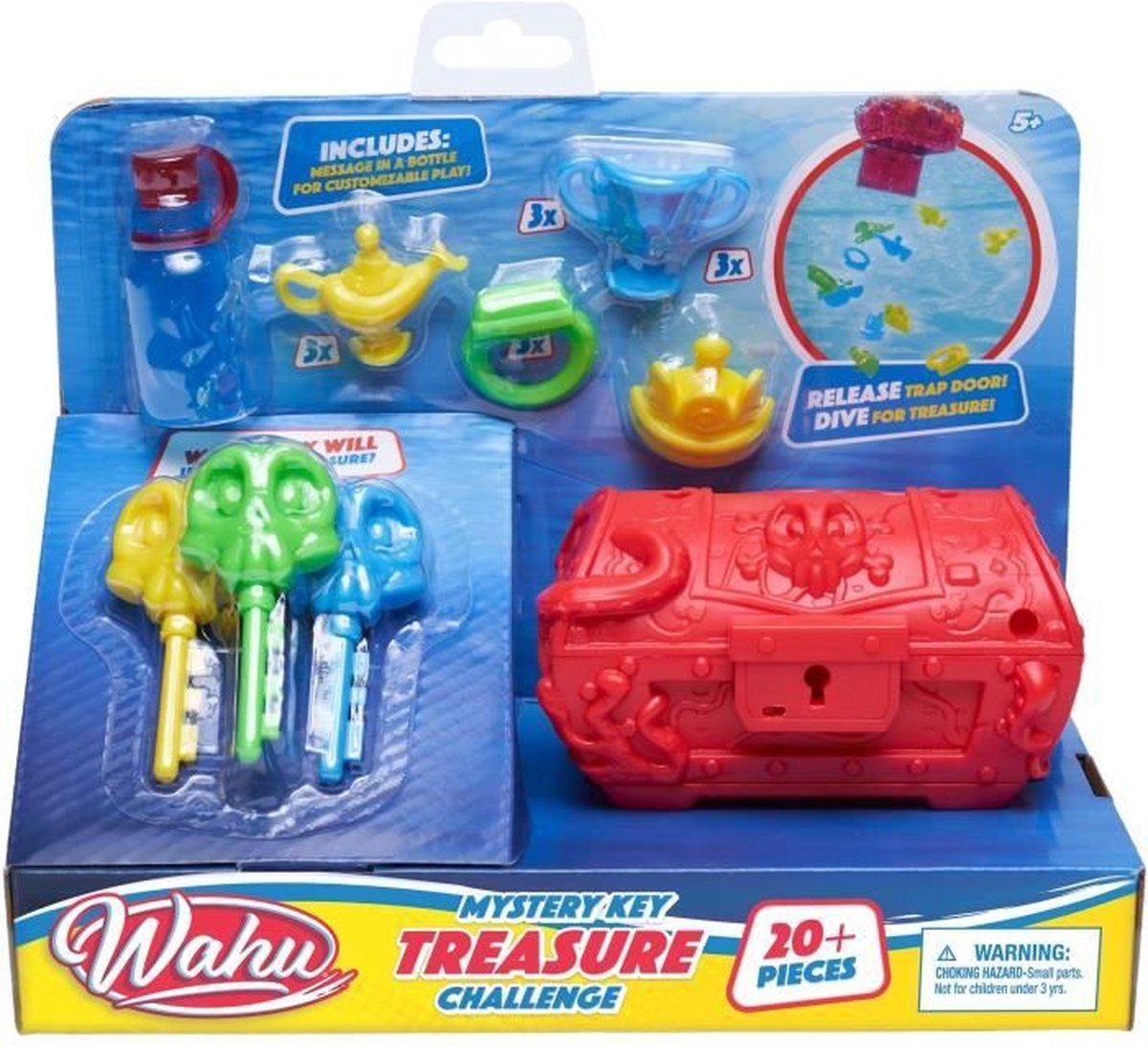 Wahu Treasure Chest - Zwembadspel - Duikspel - Onderwaterspel