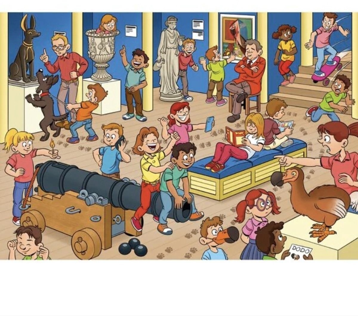 Goliath - That's Life Junior - Museum - 240 stukjes - legpuzzel - Kinderpuzzel