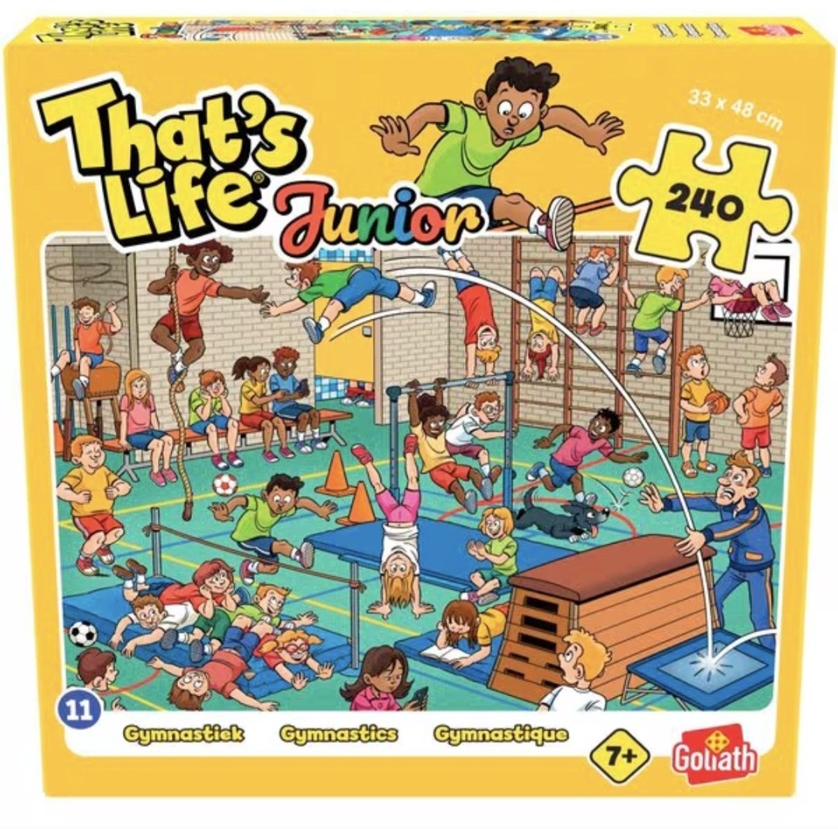 Goliath - That's Life Junior - Gymnastiek - 240 stukjes - Legpuzzel - Kinderpuzzel