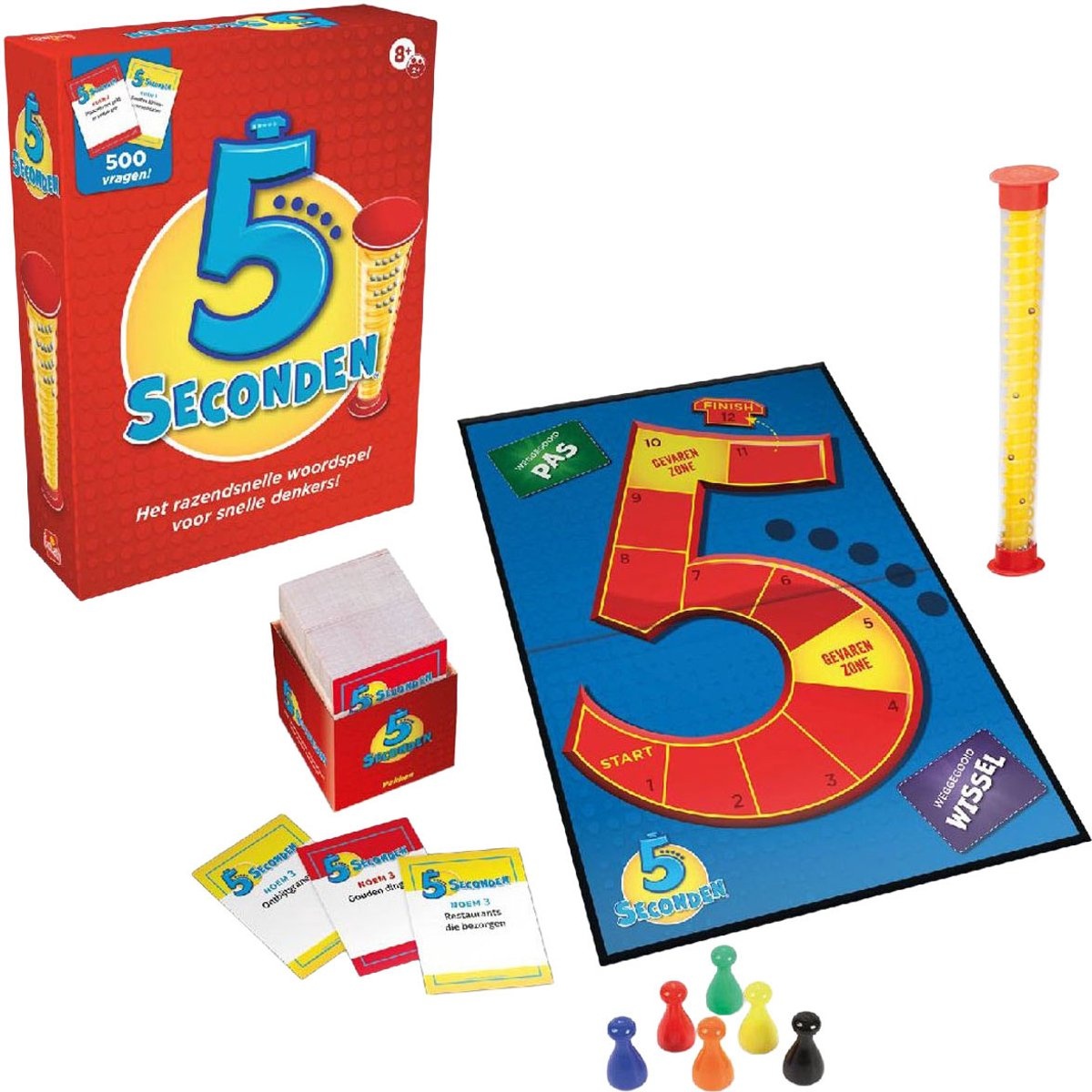 Goliath 5 Seconden - Partyspel - Kaartspel - Raadspel - Familiespel - Verpakkingsschade