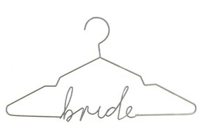 Ginger Ray Kleerhanger bruid - Metalen kledinghanger - Goudkleurig