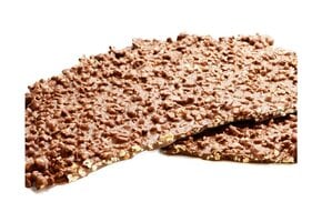 Breekchocolade melk popcorn 500 gram