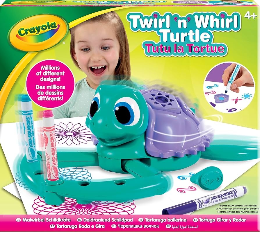 Crayola Twirl 'n' Whirl Turtle - Tekenset