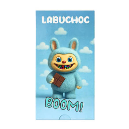 Labuchoc chocolade reep bosbes