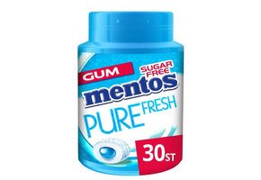 Mentos Pure fresh mint pot (30 stuks)