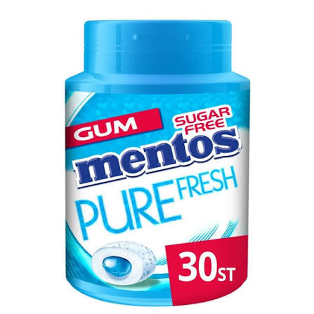 Mentos Pure fresh mint pot (30 stuks)