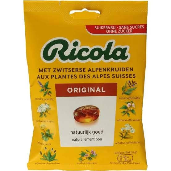 Ricola Original Suikervrij (75 gr)