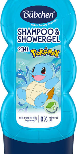 Bübchen 2in1 Shampoo & Douchegel Squirtle 230 ml