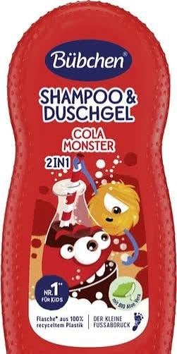 Bübchen 2in1 Shampoo & Douchegel Cola Monster 230 ml
