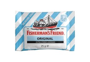 Fishermansfriend Original Extra Strong Suikervrij 25 gr