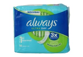 Always Maandverband Ultra Normaal (16 stuks)