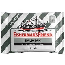 Fisherman's Friend Salmiak suikervrij (25 gr)