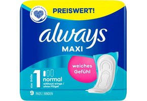 Always Maxi Normal Maandverband - 9 stuks
