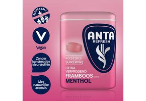 Anta Refresh framboos 72 Gram