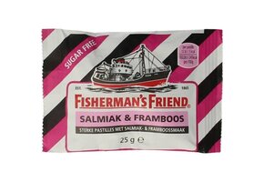 Fisherman's Friend Framboos Suikervrij (25 gr)