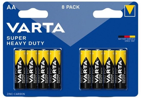 Varta QA0703A Batterij AA per 8 blister