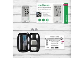 medisana Meditouch2 Startpakket - mmol/L (versie voor Nederland) - Bloedsuikermeter