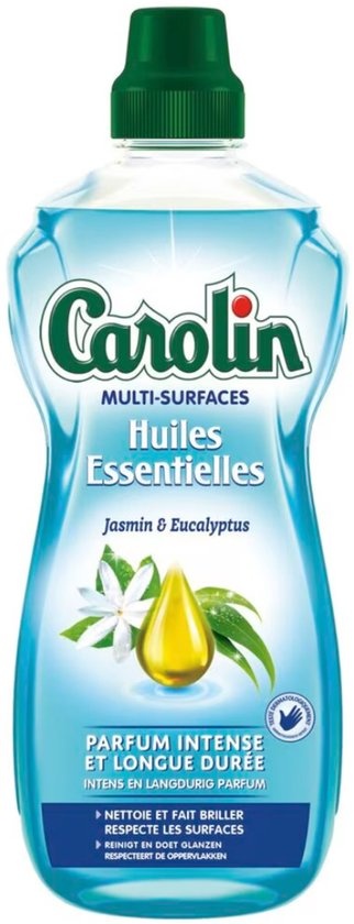 Carolin - Allesreiniger - Essentiële Oliën van Jasmijn en Eucalyptus - 1 L