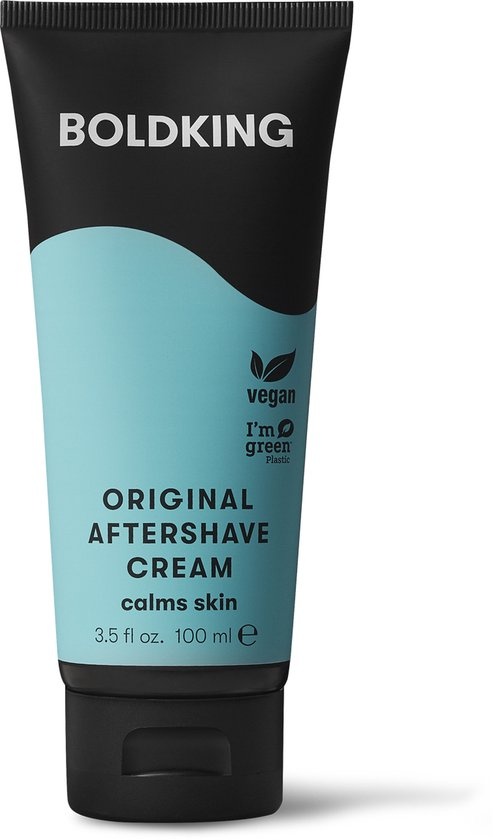 Boldking Original Aftershave Cream - After Shave Heren - Aftershave Crème - Skincare Mannen - Huidverzorging - 100ml