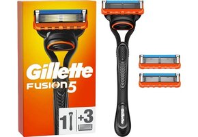 Gillette - Fusion 5 - Scheerset - Precisie en comfort - Houder & 3 Navulscheermesjes