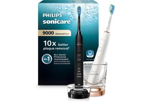 Philips Sonicare Diamondclean 9000 - Elektrische tandenborstels - Duo Pack - Zwart en Wit - HX9914/57