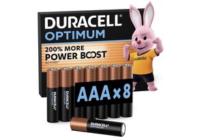 Duracell Optimum AAA - alkaline batterijen - 1,5V, LR03 - 8 stuks