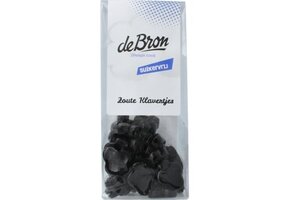 De Bron Zoute Klavertjes Suikervrij 90 GR
