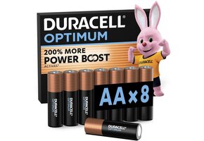 Duracell Optimum AA - alkaline batterijen - 1,5V, LR6 - 8 stuks