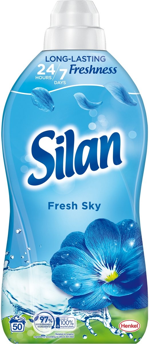 Silan Wasverzachter - Fresh Sky - 50 Beurten - 1,1L