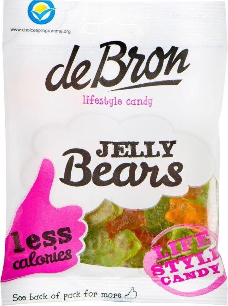 De bron Suikervrije Jelly Bears 90 gr
