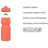 Mepal Bidon squeeze Sport - 600 ml - Knijp en drink - Lekdicht ventiel - Vaatwasmachinebestendig - Drinkflessen - Graphite black