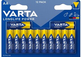Varta Longlife Power AA 12 stuks