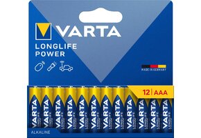Varta Longlife Power AAA 12 stuks