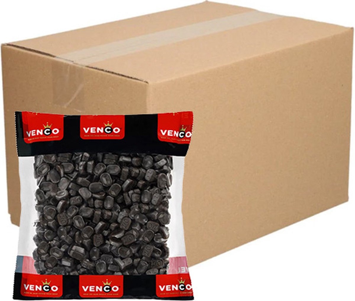 Venco - Dubbel Zoute Briketten - 6x 1kg