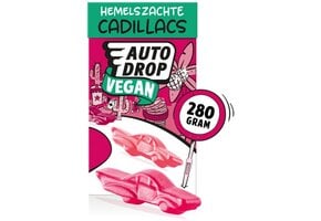 Autodrop - Snoep - Hemelszachte Vegan Cadillacs - 1 doosje - 280 gram