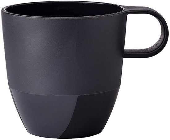 Mepal mok Silueta - 300 ml - Koffiebeker - Nordic black